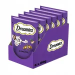 DREAMIES kr&otilde;binad kassidele pardalihamaitselised, 6 x 60 g