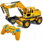 Puldiga juhitav ekskavaator RC 2.4GHz puldiga lastele