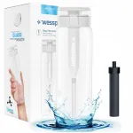Wessper ActiveMax 0,68 l veepudel klaasfiltriga + 1 filter