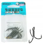 Owner HO-ST36BC konksud, mustad, 5 tk