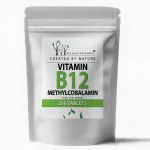 Toidulisand B12-vitamiin 400mcg 250 tabletti met&uuml;&uuml;lkobalamiin