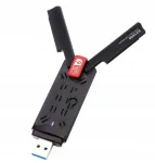 Traadita v&otilde;rgukaart AX1800 USB 3.0-ga, 1800 Mbps, antenniga
