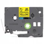 Iseteipuv lint Brother TZe-s661, 36 mm, 8 m, kollane, eriti tugev