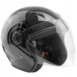 Avatud must kiiver JET WL207, M suurus, sertifitseeritud