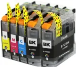 BROTHER LC-123 tindikassetid, 5 tk, sobivad DCP-J132W, J152W printeritele