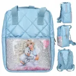 TOP MODEL Glitter Iceworld 2in1 t&uuml;drukute seljakott ja k&auml;ekott