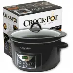 CROCKPOT keraamiline aeglane pliidipott elektrilise soojenduse ja retseptidega