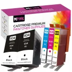 HP 934/935 XL tindikassetid, 5 tk, sobivad OfficeJet 6230, 6820, 6830, 6815, 6800, 6812, 6835, 6239