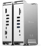 Dock Yottamaster L186, USB-C, 15 &uuml;hendust, 4K HDMI, PD100W, SD/TF