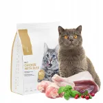 Kuiv kassitoit kanaliha ja pardilihaga, 2 kg, t&auml;iskasvanud kassidele, teraviljavaba, 1CAT