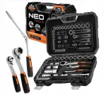 Padrunite komplekt NEO TOOLS 1/4" + 3/8", 46 tk, 10-019