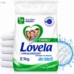 Pesupulber valgetele r&otilde;ivastele Lovela Family, h&uuml;poallergeenne, 2,1 kg