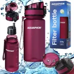 AQUAPHOR CITY 0,35 l burgundiapunane filterpudel