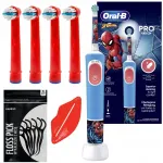 Elektriline hambahari ORAL-B VITALITY 100 SPIDERMAN otsikutega komplekt