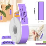 Kleepuvad kleebised B3 ja Phomemo Q30 D30 printeritele, 12x40