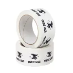 Kleepuv teip teie logoga, 36 tk, PVC, SOLVENT, 1 v&auml;rv, 50/60 mm
