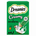 DREAMIES kreemjad kassimaiused kassim&uuml;ndiga, 4 x 10 g