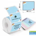 Kleeplipikud B3, Phomemo M110, M200, M220, M221, 40x30 mm
