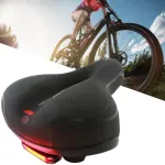 Jalgratta sadul SOFT GEL ventilatsiooni ja tagumise LED-tulediga