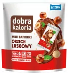 DOBRA KALORIA mini batoonid sarapuup&auml;hklitega, ilma suhkruta, 102 g