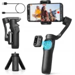 Mobiilne stabilisaator Bluetoothi ja selfie-pulgaga