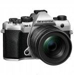 Olympus OM-5 Mark II h&otilde;bedane kaamera + 12-45 mm F4.0 PRO korpus
