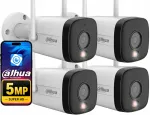 Dahua 5MPx v&auml;listingi WiFi kaamera, 4x suum, IPC-HFW1539DTK1-SAW-IL, liikumistuvastuse, SD-kaardi pesa ja mikrofoniga