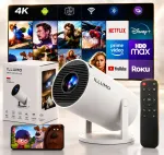 Projektor LED FULL HD SMART TV 4K WIFI Android ILLUMO HY300 PRO+