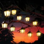 P&auml;ikese LED rippvalgusti dekoratiivsed laternad