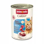 ANIMONDA Carny Adult m&auml;rg kassitoit veiseliha, tursa ja peterselliga 400g