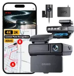 4K+2K Sony Starvis IMX415 WDR GPS ADAS auto kaamera