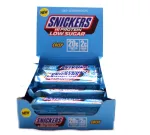 Proteiinibatoon Snickers HiProtein Low Sugar Crisp 55 g piima&scaron;okolaadiga