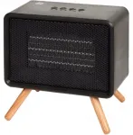 Keraamiline Nor-Tec radiaatori k&uuml;ttekeha jalgadega, 1500 W, taimer, must