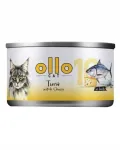 OLLO Cat No. 10 kassikonserv tuuni ja juustuga, 70 g