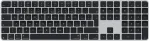 Juhtmevaba Apple Magic Keyboard Touch ID ja numbrilauaga, mustade klahvidega, CZ