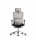Ergonoomiline kontoritool FLEXISPOT BS2, hall, reguleeritava peatoega, 3D-k&auml;etugedega