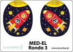 MED-EL Rondo 3 protsessori kaitsekile, Racket