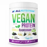 Valgupulber ALLNUTRITION VEGAN PROTEIN 500g vanilli ja musts&otilde;stra maitsega