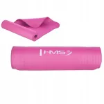 Joogamatt HMS, 10 mm, libisemiskindel, roosa, rihmadega