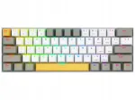 REDRAGON K530 Draconic Pro klaviatuur, valge-hall-kollane