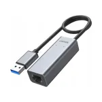Adapter Unitek USB-C/USB-A kuni RJ-45 Ethernet 2,5G Hybrid