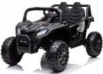 Laste elektriauto JEEP BUGGY 4x4, 4 mootorit, pehmed EVA rehvid, nahkistmega