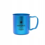 Titaanist kruus Snow Peak 450 ml, sinine
