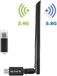 V&auml;line traadita v&otilde;rgukaardi USB adapter WiFi 1300Mbps USB 3.0