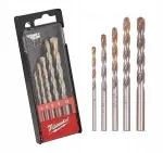 MILWAUKEE betoonipuuride komplekt 4-10 mm 5 tk 4932480157