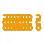 Kerged ning kulumiskindlad telgin&ouml;&ouml;ri regulaatorid, 10 tk, 42x15 mm