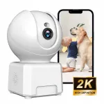 2K sise-IP kaamera p&ouml;&ouml;ratav, 5G WiFi, nutikas hoiatus, HD &ouml;&ouml;n&auml;gemine