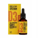 Toidulisand Full Spectrum Life Drops Kanepiseemne&otilde;li D3 Forte 30 ml