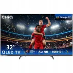 Teler 32" QLED CHiQ L32QST, Full HD, Google TV, traadita, raamita
