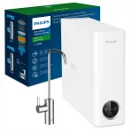 Veefilter kraaniga Philips AUT8950/10 p&ouml;&ouml;rdosmoos, 1,1 l/min, 400GPD